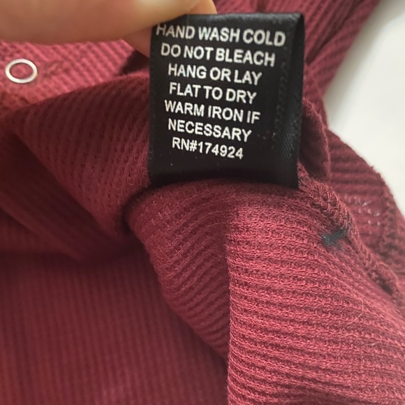 Level Up crop top cardigan Ribbed knit women’s size L - Picture 8 of 9